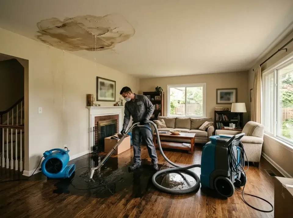 attic-pipe-burst-ceiling-drip-008 — frequently asked questions, Water Damage Restoration & Carpet Care in Breckenridge, MN
